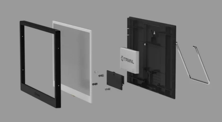 E-Ink Display mechanical design E-Ink Display mechanical design