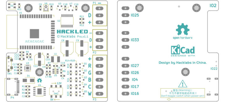 HackLED Pro PCB HackLED Pro PCB
