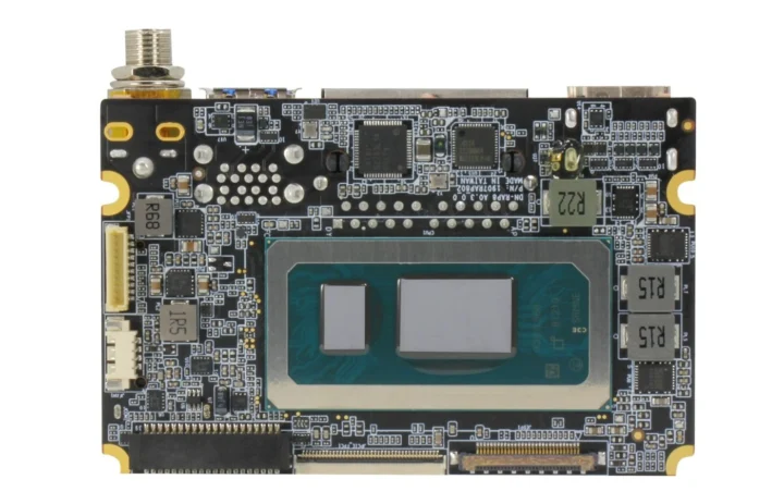 Intel Raptor Lake credit card sized SBC