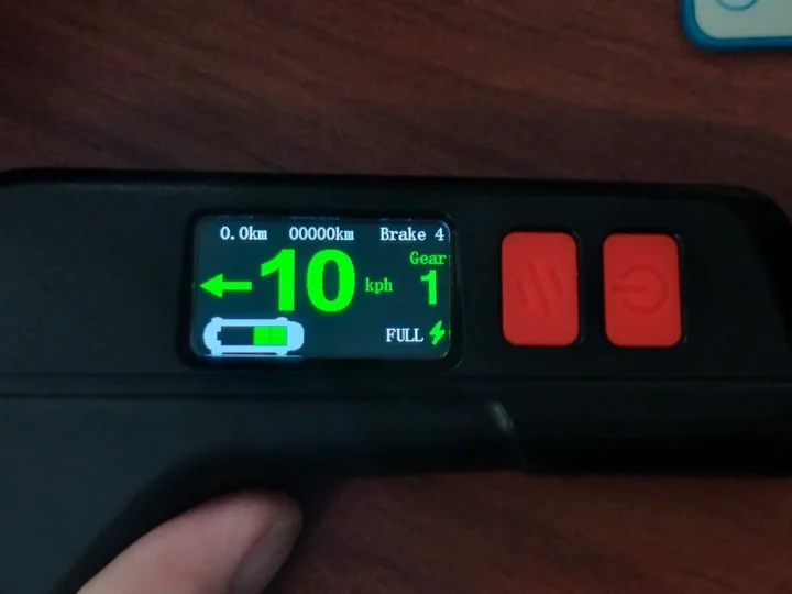 MEEPO M6C kph display