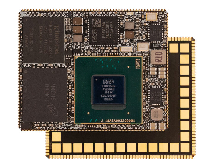NXP i.MX 95 SoM QFN SMD package