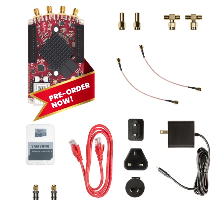 Red Pitaya STEMlab 125 14 PRO Gen 2 Starter Kit Content