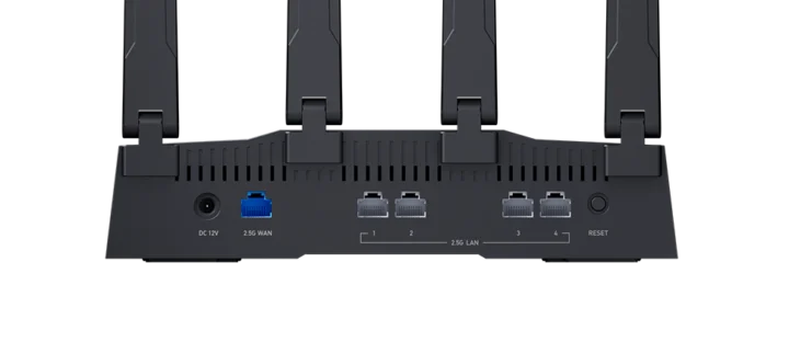WiFi 7 router five 2.5GbE ports