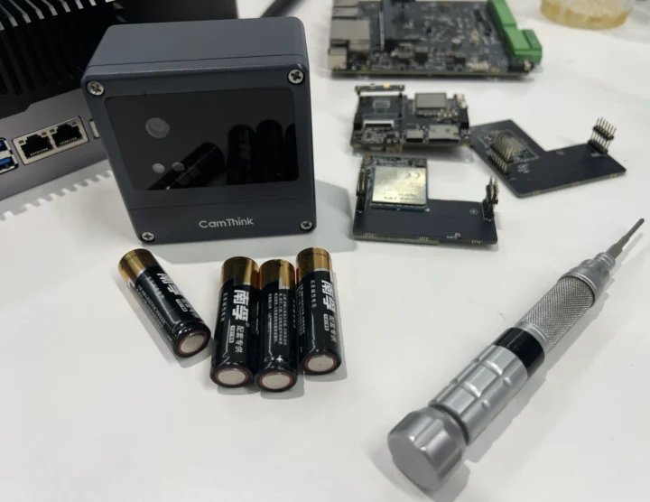 CamThink ESP32-S3 Vision AI Camera with AA batteries 4G LTE module