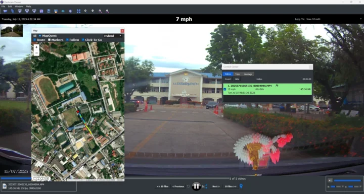 Dashcam Viewer Google map