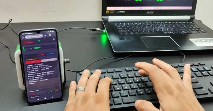 ESP32-S3 pentesting interface
