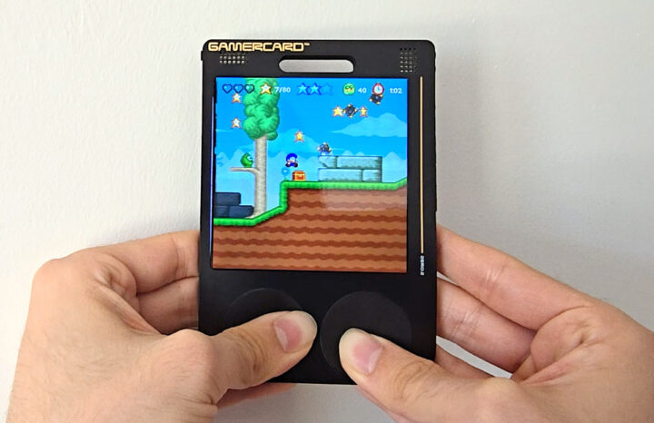 GameCard Raspberry Pi Zero 2 W gift card handheld console