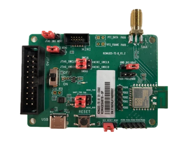 KCMA32S-TE B V1.2 board for Quectel Zigbee BLE module