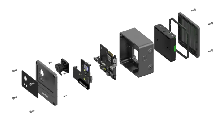 Modular ESP32-S3 Vision AI camera