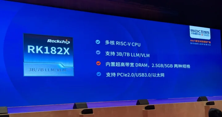 RK182X LLM VLM co processor
