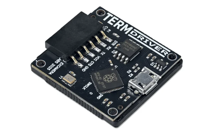 Raspberry Pi RP2040 USB-to-Serial board