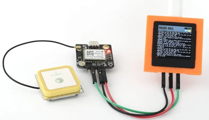 Standalone USB to Serial board with display