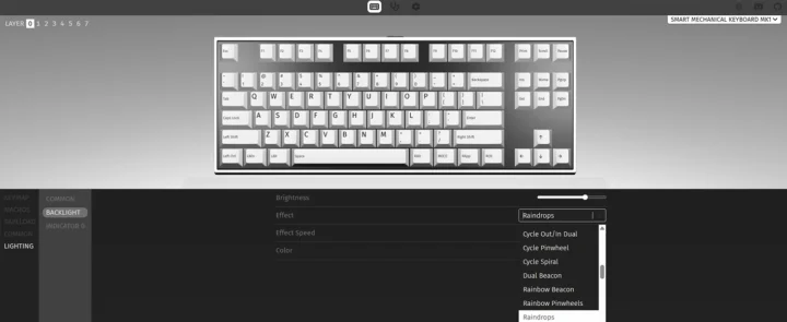 web interface