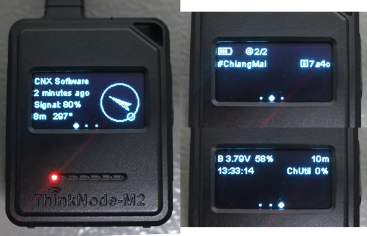 ThinkNode M2 OLED Display Pages