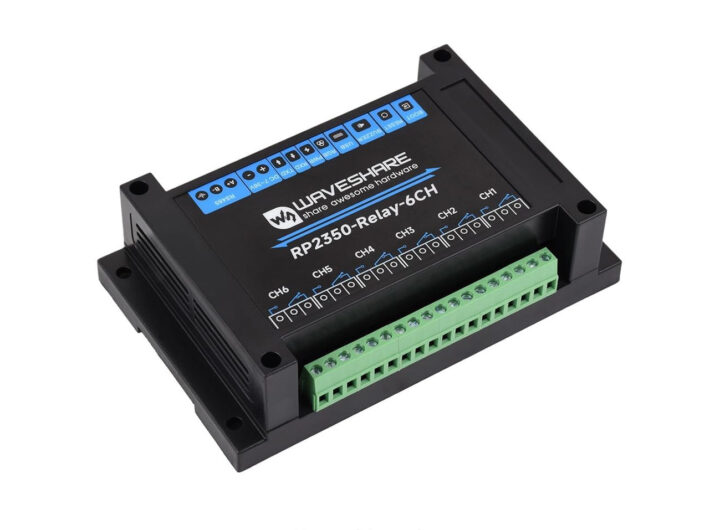 Waveshare RP2350-Relay-6CH 