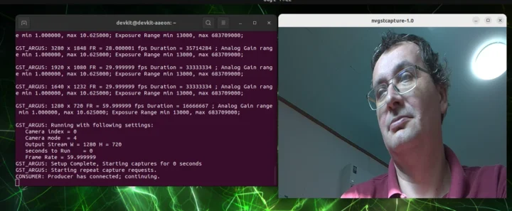 AAEON Jetson Orin Nano Devkit Raspberry Pi Camera Module 2