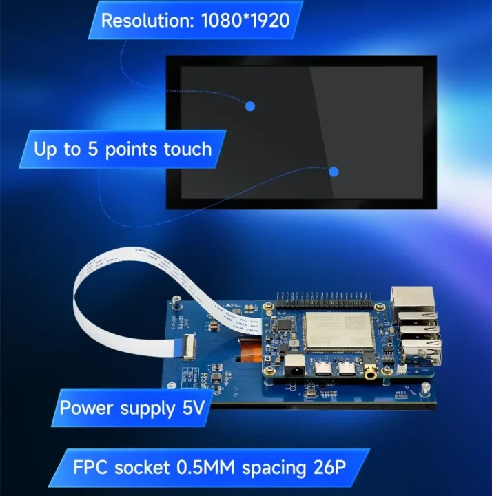 Allwinner T113-S3 S4 SBC touchscreen display