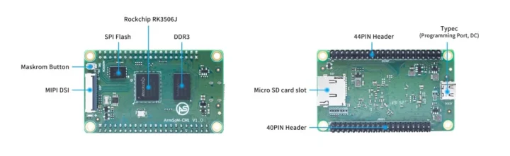 ArmSOM CM1 ports