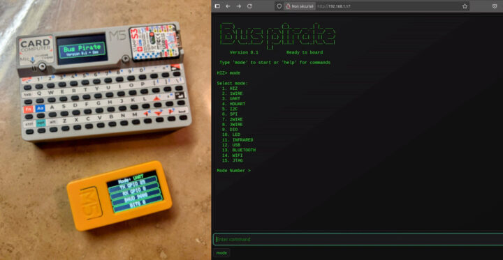 ESP32 Bus Pirate