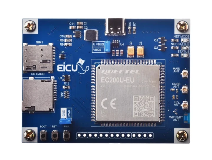 Eicut Quectel EC200U-EU development board Eicut Quectel EC200U-EU development board