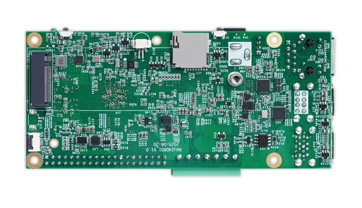 Extended Raspberry Pi SBC M2 2280 SSD socket
