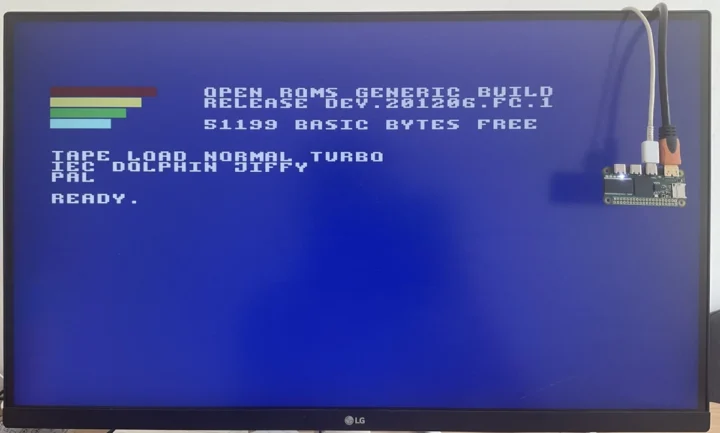 FPGA Lattice ECP5 Commodore 64 emulator