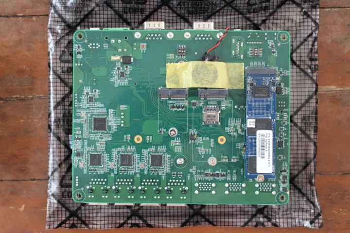 NVIDIA Jetson Orin Devkit Bottom side M2 sockets
