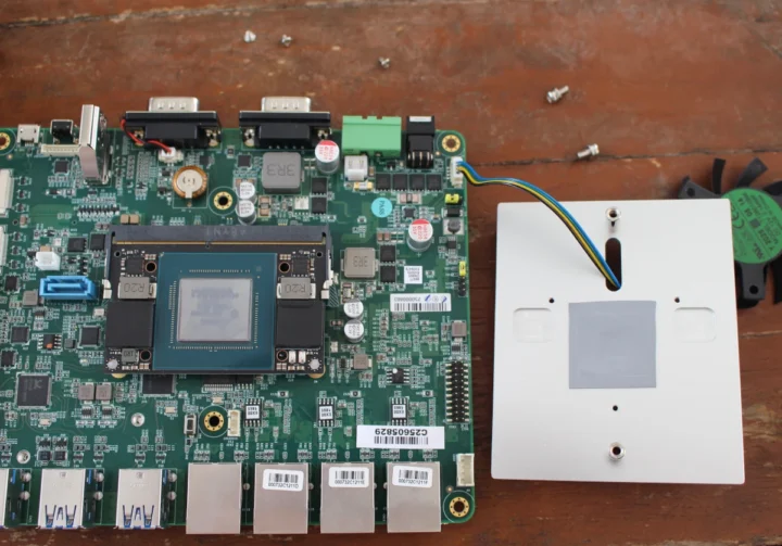 NVIDIA Jetson Orin Nano 8GB module heatsink fan removal
