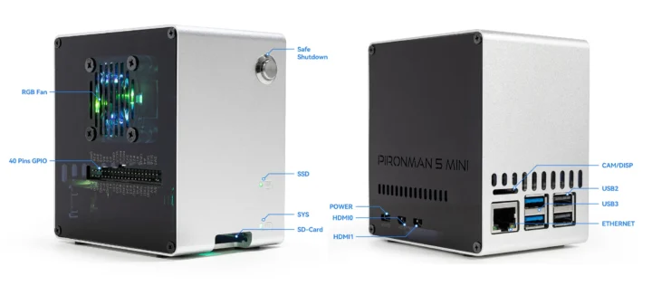 Pironman 5 Mini specifications