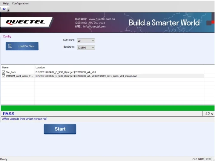 Quectel Firmware Windows