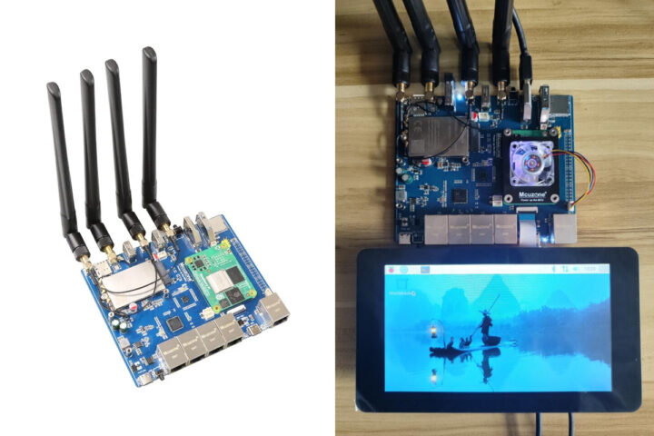 Raspberry Pi CM5 5G Router Expansion Board