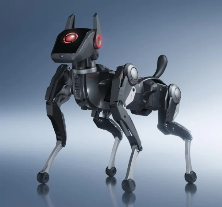 Robotic dog based on Sunrise X3 SoC
