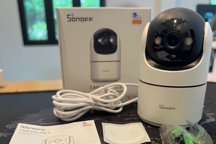 SONOFF CAM Pan-Tilt 2 CAM-PT2 review