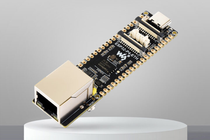 Waveshare ESP32-P4-ETH Edge AI dev baord with ESP32 P4 and Ethernet