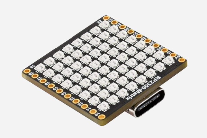 Waveshare RP2350 WS2812 RGB LED Matrix
