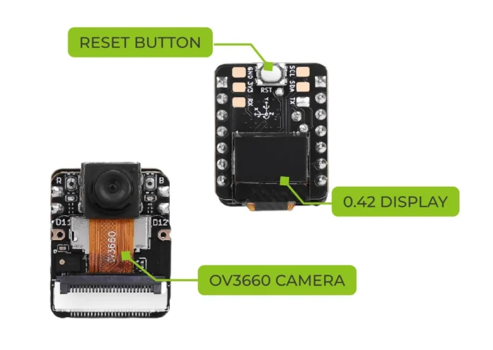 XIAOML Kit Display OV3660 camera button