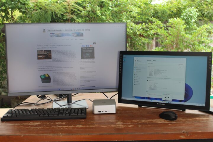 Beelink EQi13 Pro dual displays HDMI ports