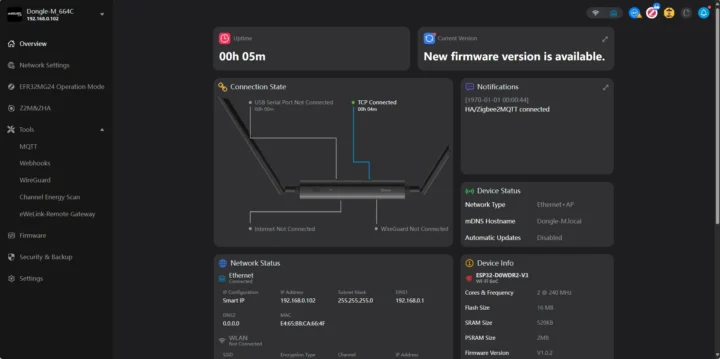 Web Dashboard