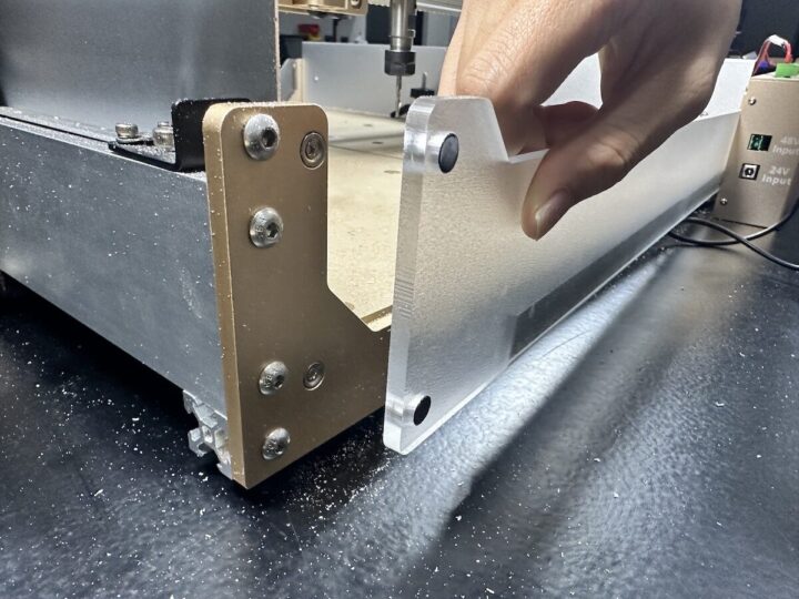 LUNYEE 4040 Pro CNC Optional Acrylic Guard with Magnetic Attachment