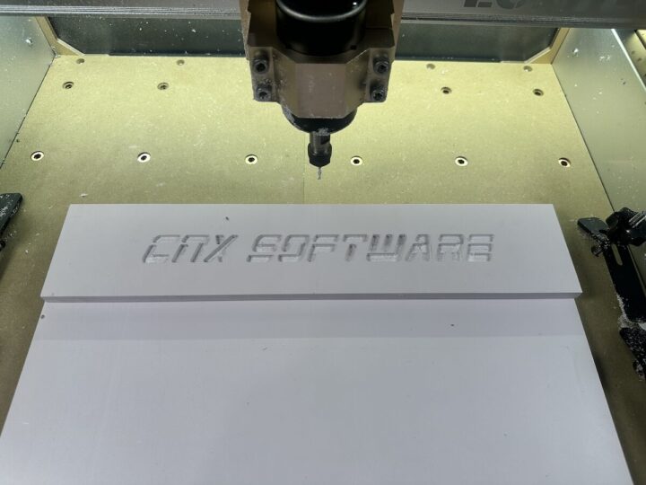 LUNYEE 4040 Pro CNC Plaswood Cutting Test
