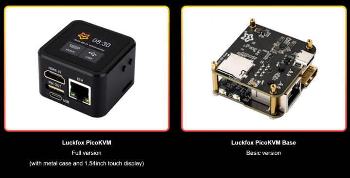 Luckfox PicoKVM Versions