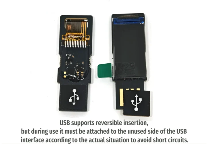Reversible USB A board