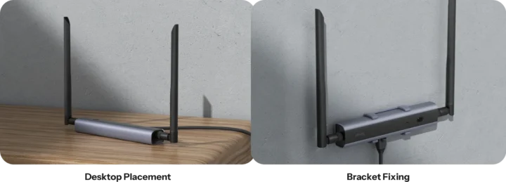 SONOFF Dongle Max mounting options