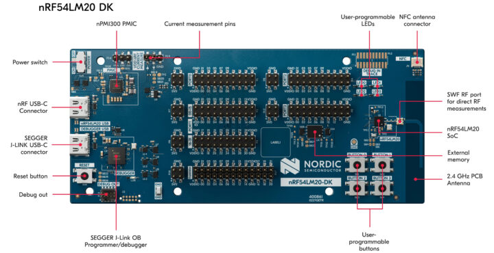 The nRF54LM20 Development Kit