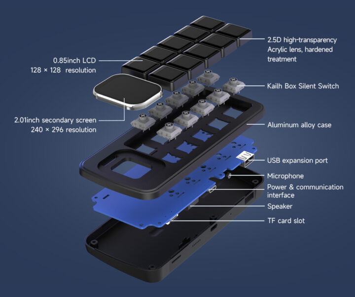 Waveshare MK10 internals
