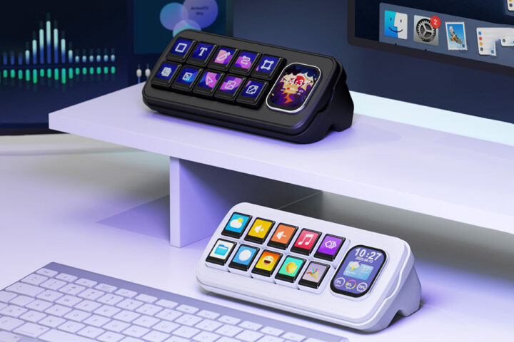 Waveshare MK10 stream deck like macro keyboard with LCD keycaps