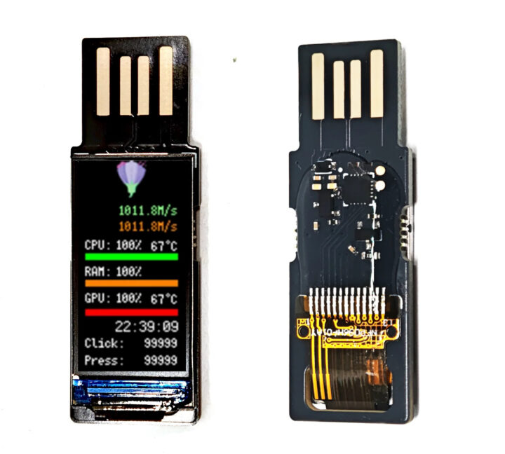 WeAct DISPLAY FS V1 0.96 inch USB information display