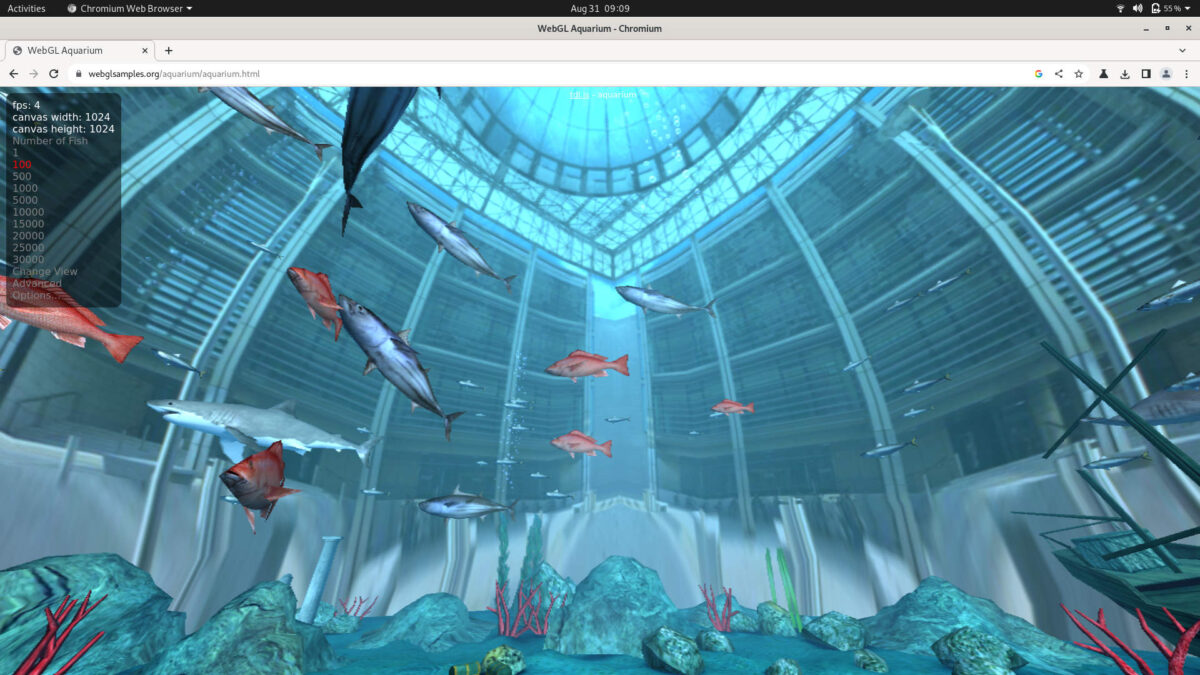 particle tachyon webgl chromium 100