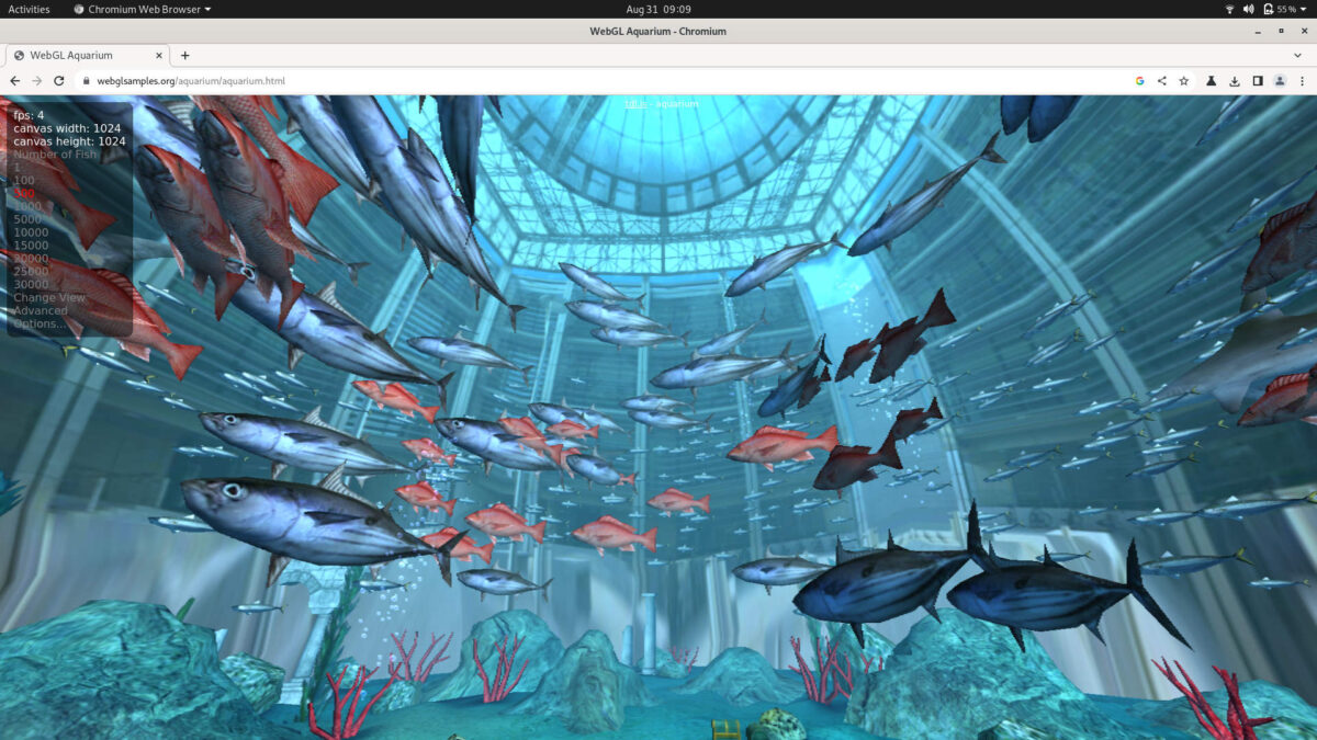 particle tachyon webgl chromium 500