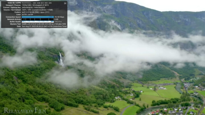 ทดสอบการเล่นวิดีโอขนาด 640x360